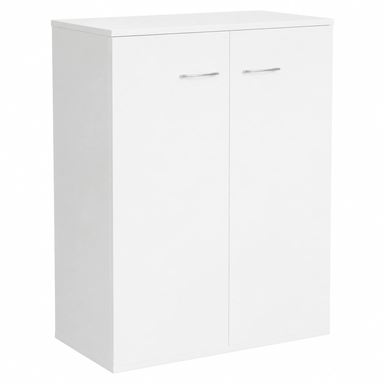 Credenza Moderna Bianca in Truciolato 60x30x75 cm