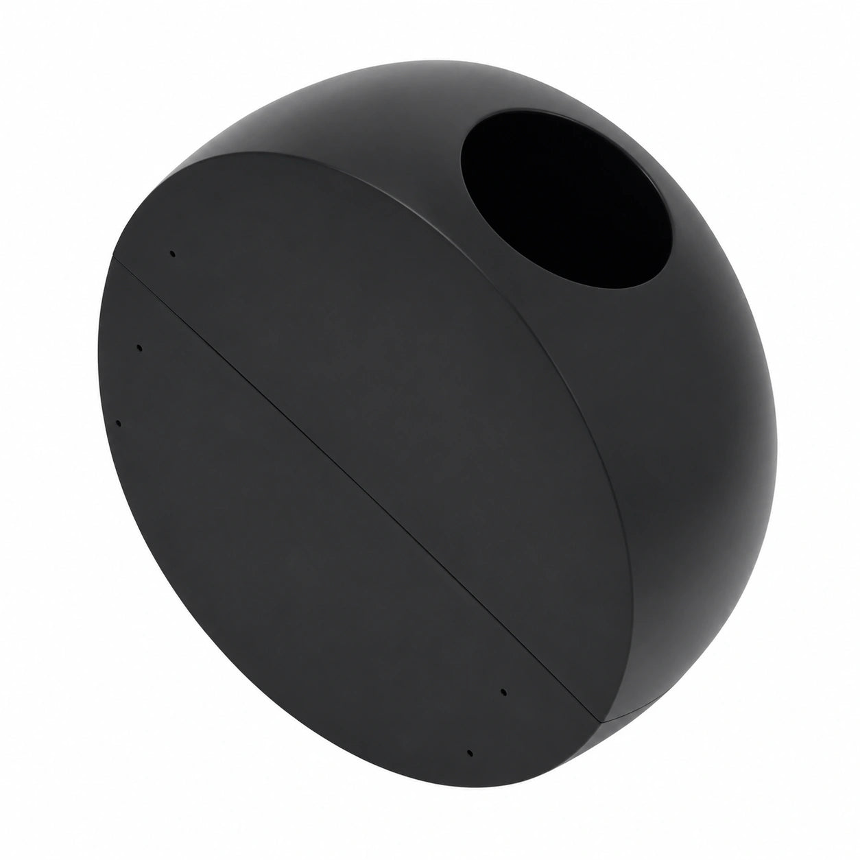 Cesto Portabiancheria Moderno 60L in Design Elegante per Bagno e Lavanderia - Nero
