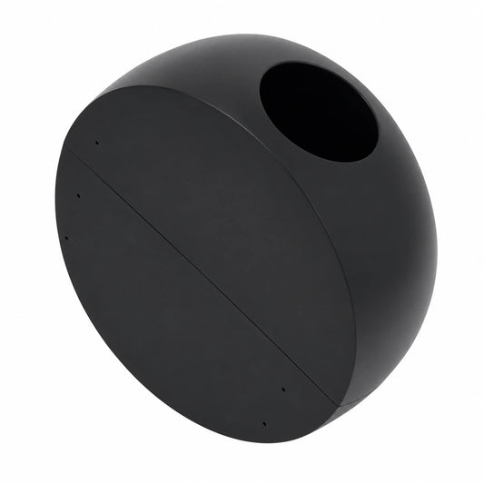 Cesto Portabiancheria Moderno 60L in Design Elegante per Bagno e Lavanderia - Nero